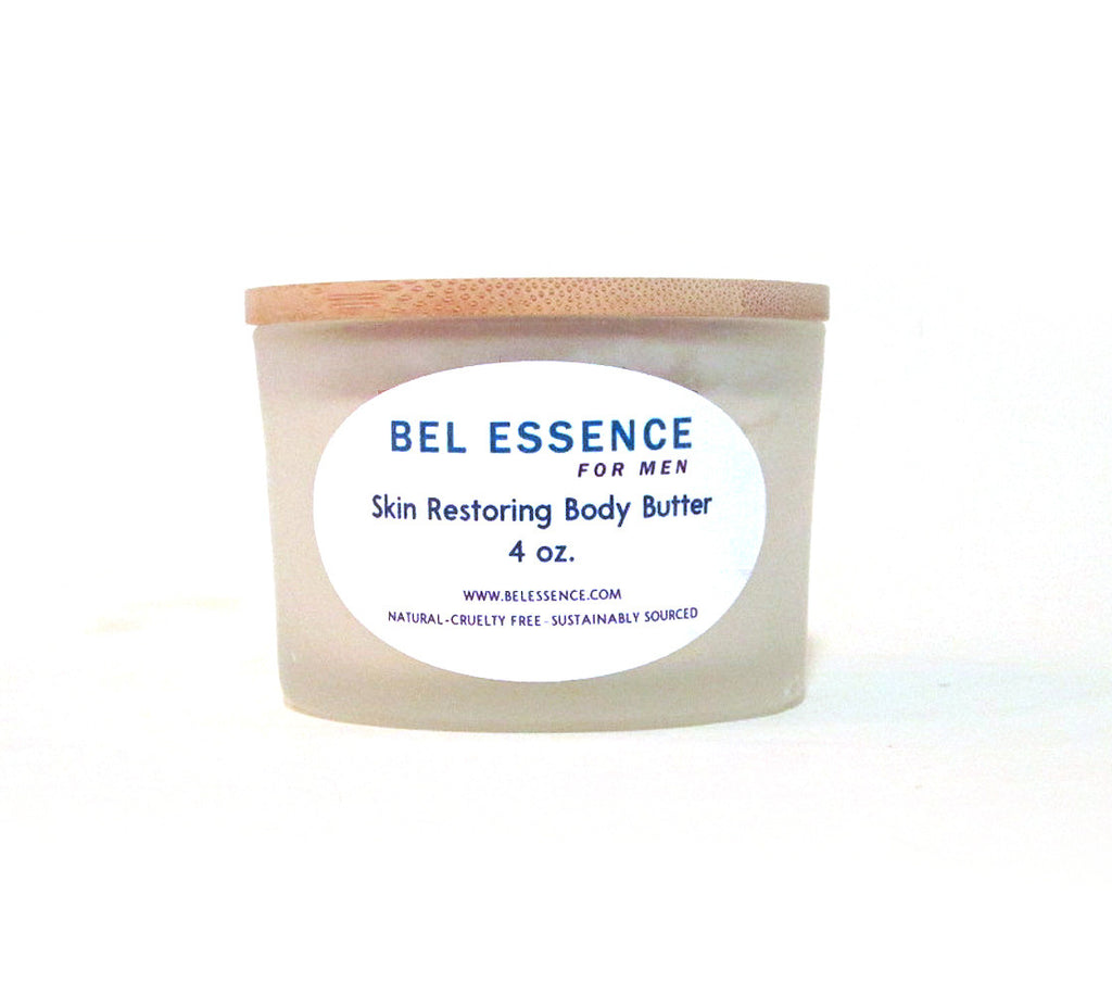 For Men: Skin Restoring Body Butter Cream, Skin Soothing and Deep Hydrating Formula 4 oz-0