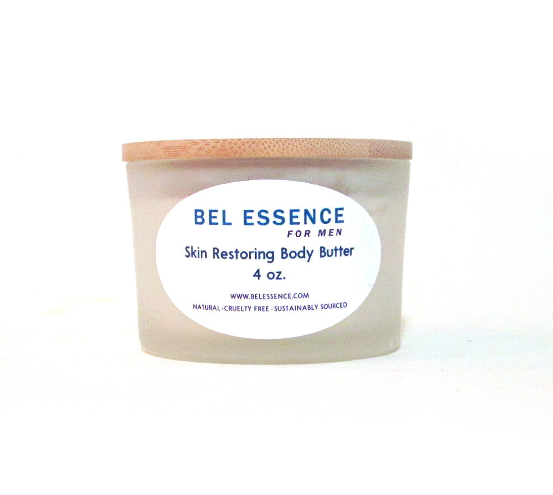 For Men: Skin Restoring Body Butter Cream, Skin Soothing and Deep Hydrating Formula 4 oz-0