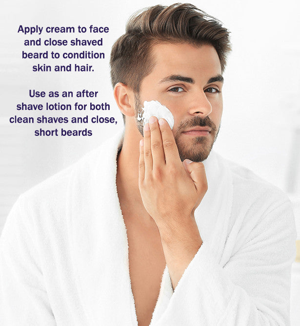 For Men: Hair And Skin Conditioning Lotion for After Shave and After Grooming-2
