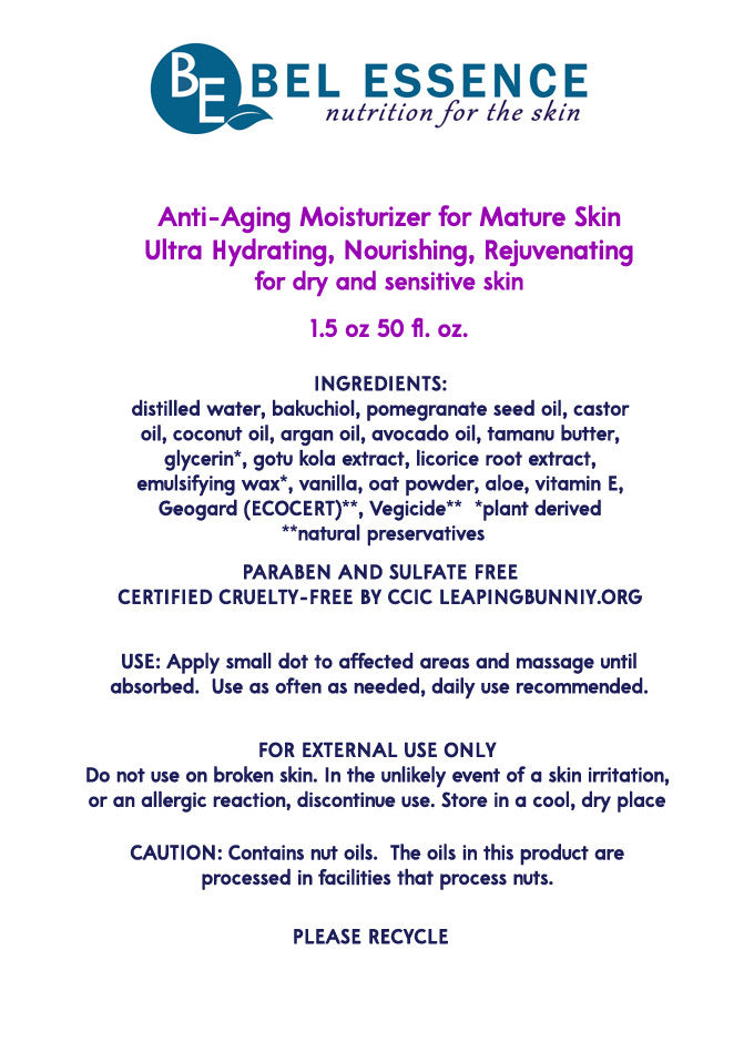 Ultra Anti-Aging Moisturizer for 50+ Skin – Intensive Hydrating, Nourishing, Rejuvenating - for Dry and Sensitive Skin – 1.5 oz-2